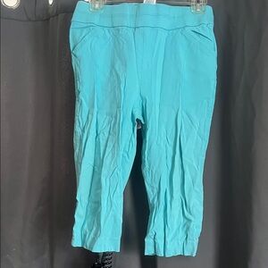 Laura Scott Aqua Blue Pants